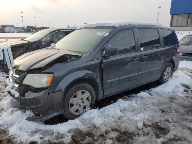 2D4JN1AG0BR651826 - 2011 DODGE GRAND CARA C/V GRAY photo 1