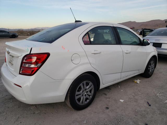 1G1JB5SH5J4126825 - 2018 CHEVROLET SONIC LS WHITE photo 3