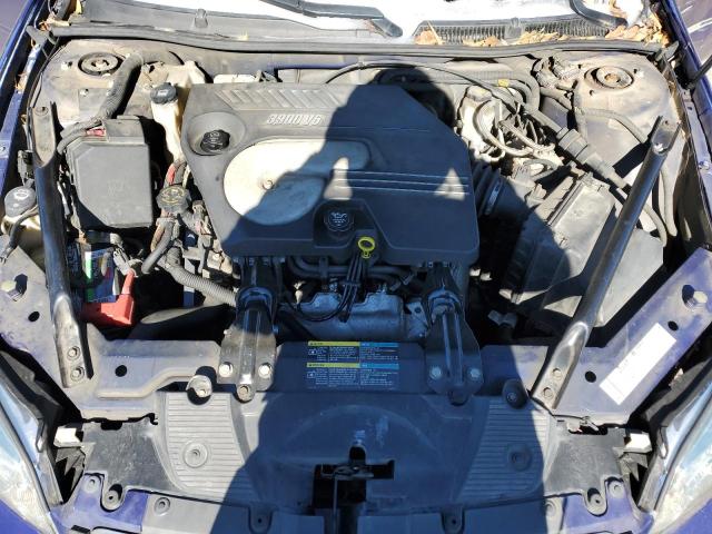 2G1WC581669122770 - 2006 CHEVROLET IMPALA LT PURPLE photo 11