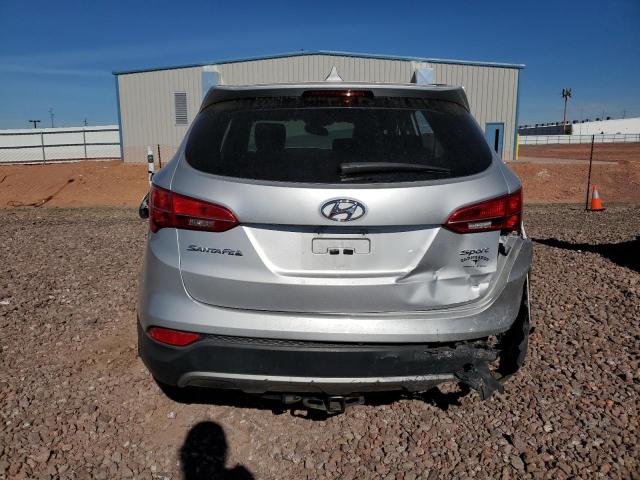 5XYZU3LB8DG083137 - 2013 HYUNDAI SANTA FE S SILVER photo 6