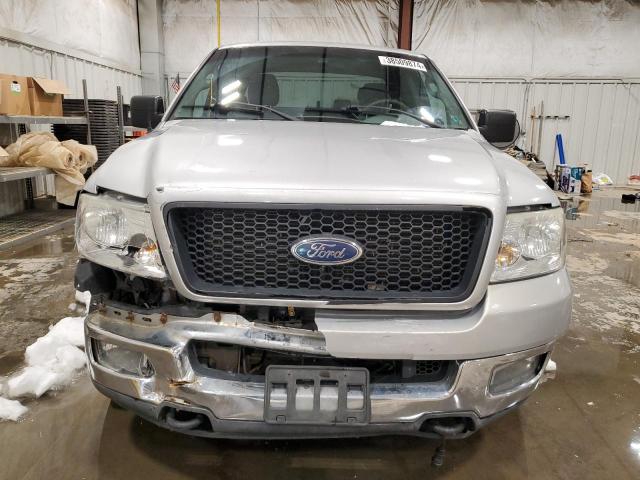 1FTPX14564NC05126 - 2004 FORD F150 SILVER photo 5