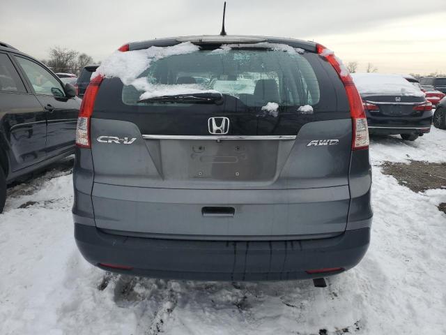 2HKRM4H31EH617175 - 2014 HONDA CR-V LX GRAY photo 6