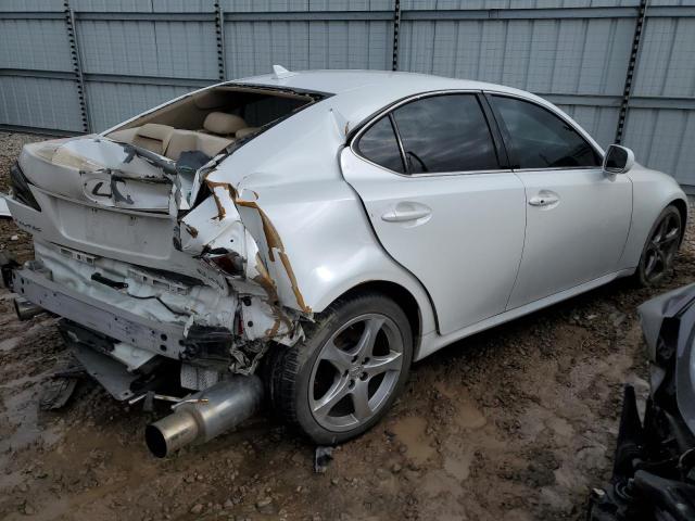 JTHBK262972043854 - 2007 LEXUS IS 250 WHITE photo 3