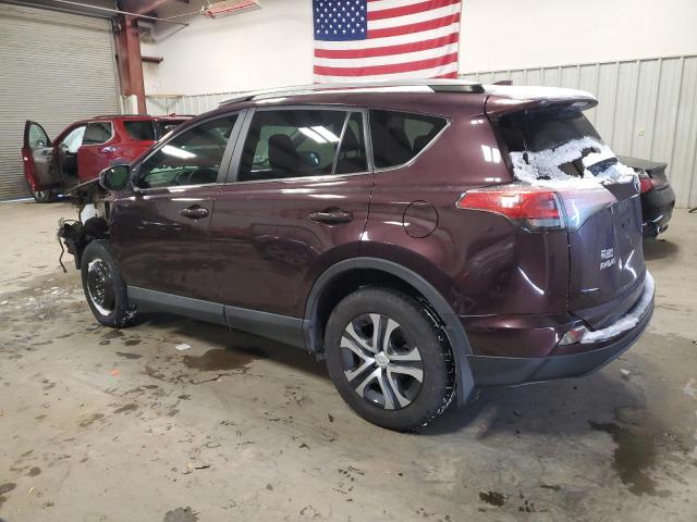 2T3ZFREV0JW512935 - 2018 TOYOTA RAV4 LE MAROON photo 2