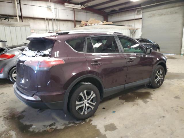 2T3ZFREV0JW512935 - 2018 TOYOTA RAV4 LE MAROON photo 3