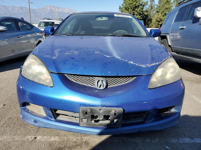 JH4DC548X5S013497 - 2005 ACURA RSX BLUE photo 5