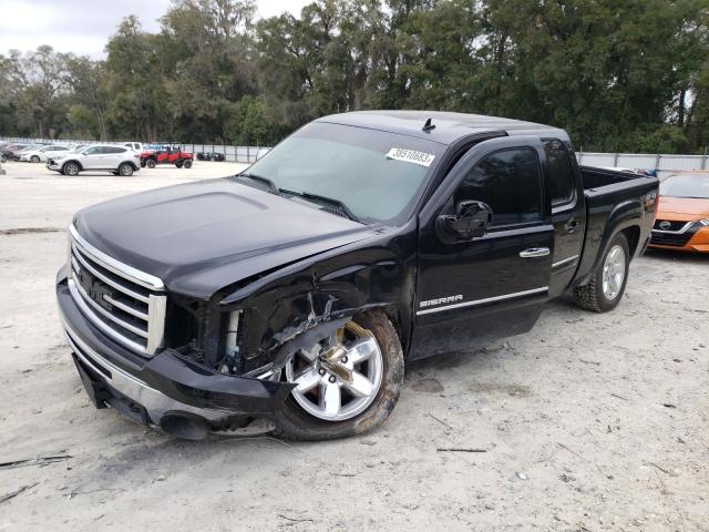 3GTP2VE7XDG241884 - 2013 GMC SIERRA K1500 SLE BLACK photo 1