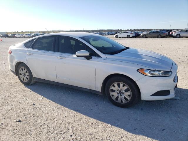 3FA6P0G7XER315152 - 2014 FORD FUSION S WHITE photo 4