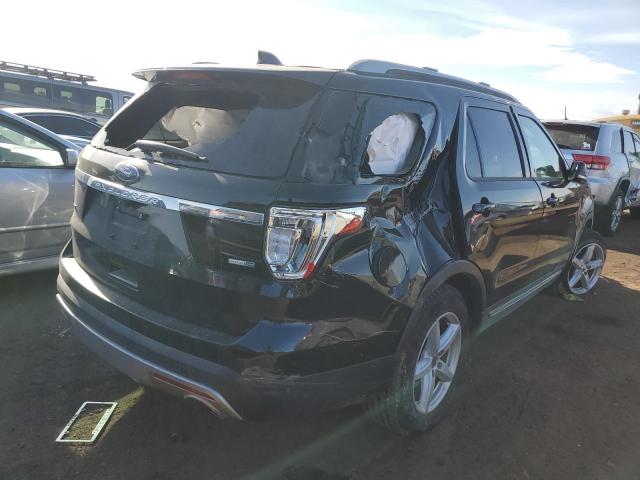 1FM5K8D82GGC58371 - 2016 FORD EXPLORER XLT BLACK photo 3