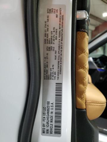 1C4RJHEG4N8623168 - 2022 JEEP GRAND CHER SUMMIT თეთრი ფოტო 13