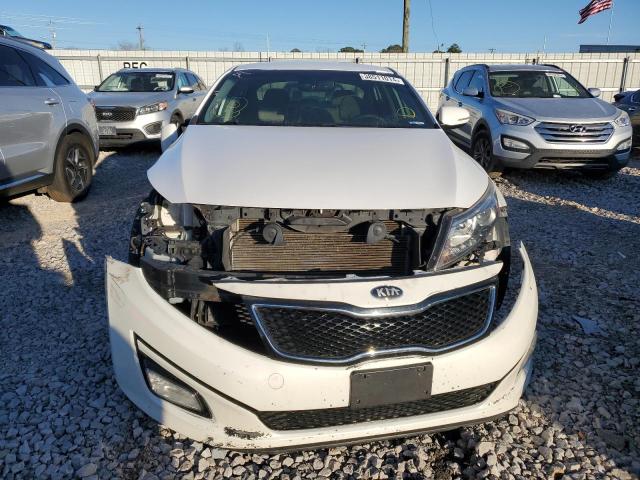 KNAGM4A71E5517238 - 2014 KIA OPTIMA LX WHITE photo 5