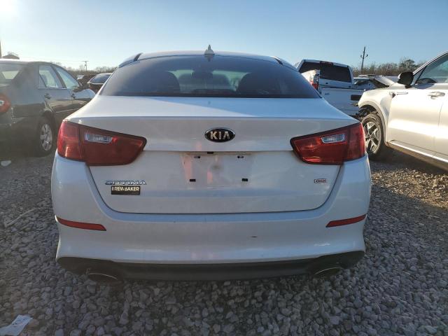 KNAGM4A71E5517238 - 2014 KIA OPTIMA LX WHITE photo 6