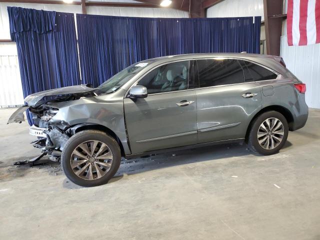 5FRYD3H49EB012123 - 2014 ACURA MDX TECHNOLOGY GRAY photo 1