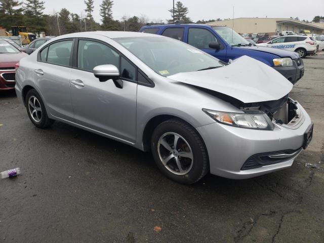 19XFB2F73FE224285 - 2015 HONDA CIVIC SE SILVER photo 4