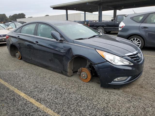 5NPEB4AC5DH783891 - 2013 HYUNDAI SONATA GLS BLUE photo 4