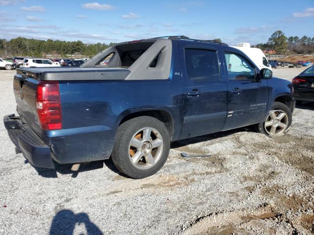 3GNFK12387G217147 - 2007 CHEVROLET AVALANCHE K1500 BLUE photo 3