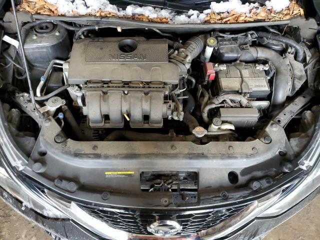 3N1AB7AP7GY249658 - 2016 NISSAN SENTRA S BLACK photo 11