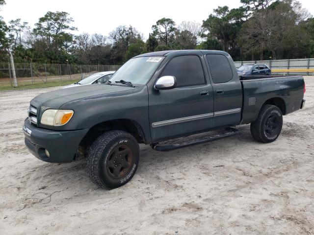 5TBRU34135S452554 - 2005 TOYOTA TUNDRA ACCESS CAB SR5 GREEN photo 1