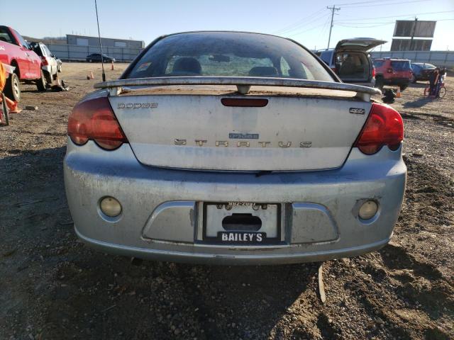 4B3AG42G43E183203 - 2003 DODGE STRATUS BLUE photo 6