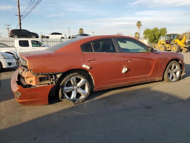 2B3CL3CG8BH550027 - 2011 DODGE CHARGER ORANGE photo 3