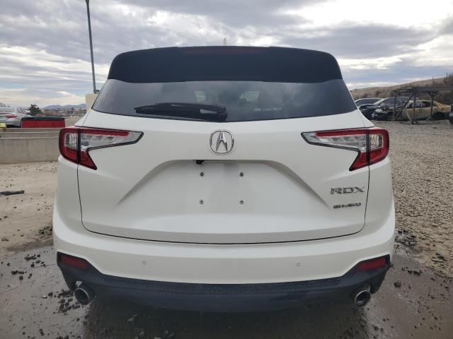 5J8TC2H71KL012999 - 2019 ACURA RDX ADVANCE WHITE photo 6