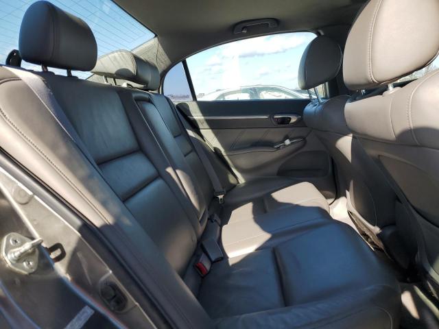 2HGFA16978H322159 - 2008 HONDA CIVIC EXL ვერცხლისფერი ფოტო 10