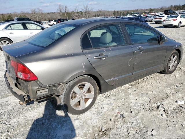 2HGFA16978H322159 - 2008 HONDA CIVIC EXL ვერცხლისფერი ფოტო 3