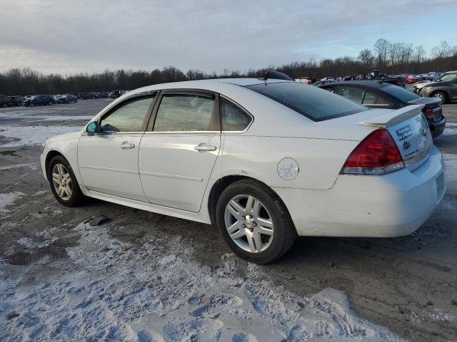 2G1WB5EKXB1140682 - 2011 CHEVROLET IMPALA LT WHITE photo 2