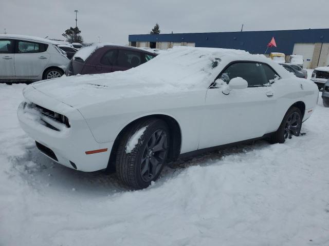 2C3CDZAG0KH571461 - 2019 DODGE CHALLENGER SXT WHITE photo 1