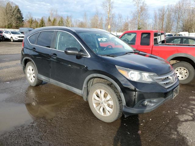 2HKRM4H74DH684421 - 2013 HONDA CR-V EXL BLACK photo 4