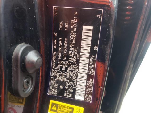 5TDJKRFH1GS355721 - 2016 TOYOTA HIGHLANDER XLE Qara foto 13