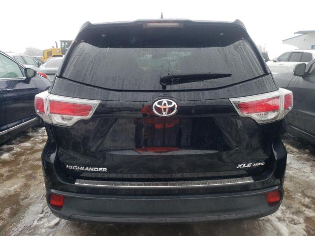 5TDJKRFH1GS355721 - 2016 TOYOTA HIGHLANDER XLE Qara foto 6