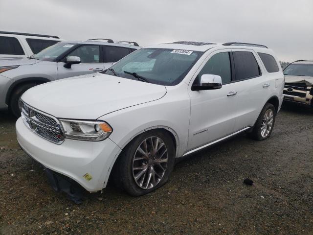 1C4RDJEG0FC946985 - 2015 DODGE DURANGO CITADEL WHITE photo 1