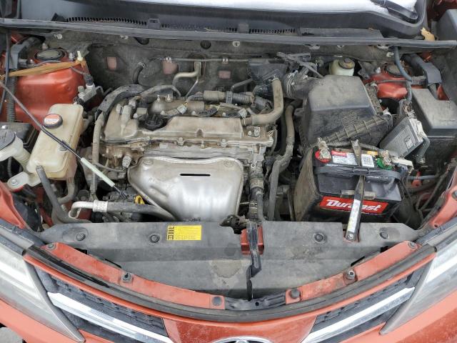 JTMZFREV6FJ036759 - 2015 TOYOTA RAV4 LE ORANGE photo 11