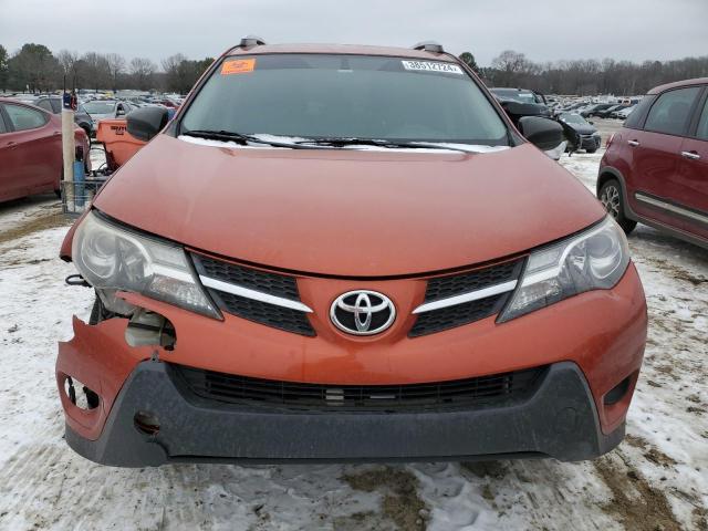 JTMZFREV6FJ036759 - 2015 TOYOTA RAV4 LE ORANGE photo 5