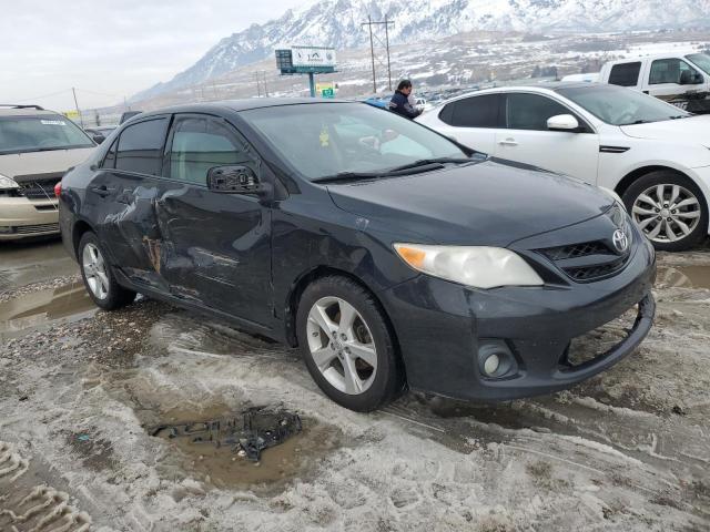 2T1BU4EE8CC795379 - 2012 TOYOTA COROLLA BASE BLACK photo 4