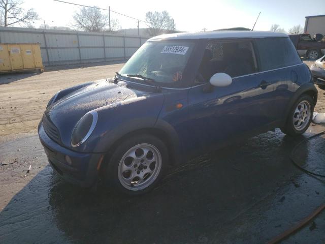 WMWRC33464TJ53966 - 2004 MINI COOPER BLUE photo 1