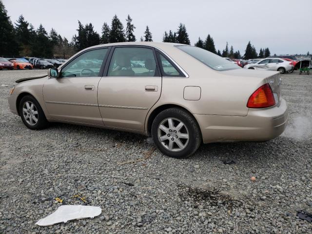 4T1BF28B22U223088 - 2002 TOYOTA AVALON XL TAN photo 2