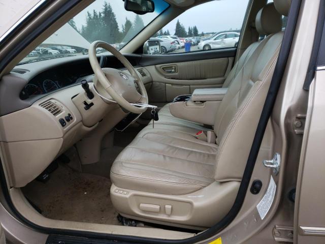 4T1BF28B22U223088 - 2002 TOYOTA AVALON XL TAN photo 7