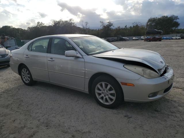 JTHBA30G040015946 - 2004 LEXUS ES 330 SILVER photo 4