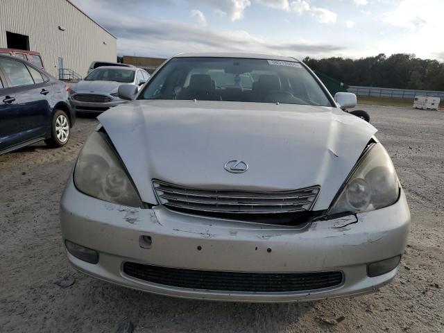 JTHBA30G040015946 - 2004 LEXUS ES 330 SILVER photo 5