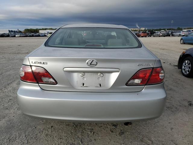 JTHBA30G040015946 - 2004 LEXUS ES 330 SILVER photo 6