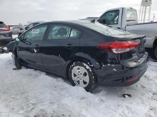 3KPFK4A72JE247102 - 2018 KIA FORTE LX BLACK photo 2