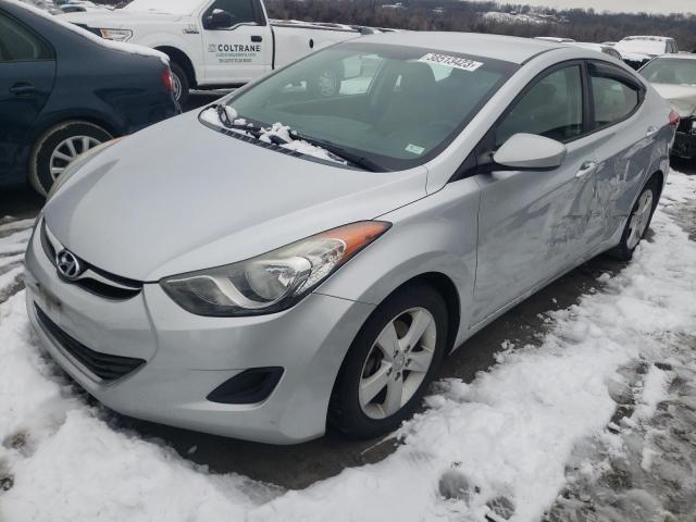 5NPDH4AE4DH360893 - 2013 HYUNDAI ELANTRA GLS SILVER photo 1