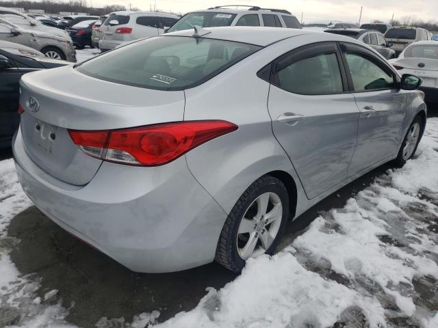 5NPDH4AE4DH360893 - 2013 HYUNDAI ELANTRA GLS SILVER photo 3