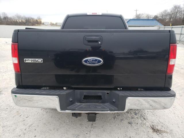 1FTPX12535FB36202 - 2005 FORD F150 BLACK photo 6