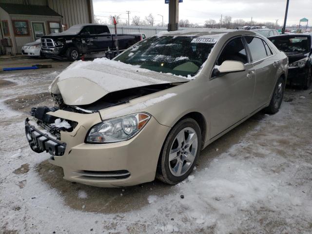 1G1ZC5E09AF297006 - 2010 CHEVROLET MALIBU 1LT BEIGE photo 1