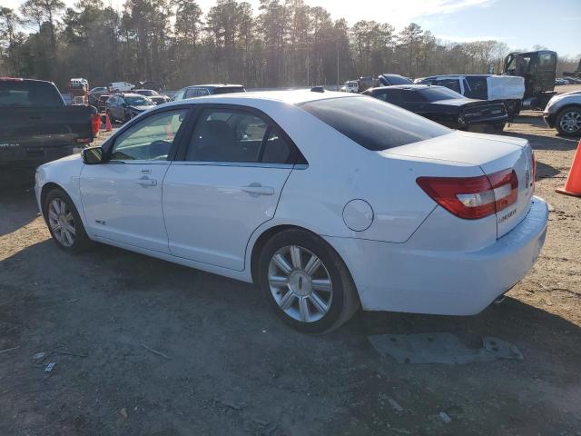 3LNHM26T67R638344 - 2007 LINCOLN MKZ WHITE photo 2