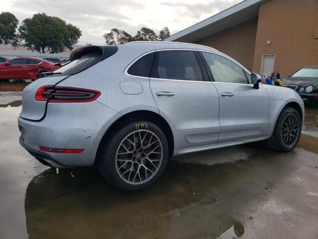 WP1AF2A51FLB94066 - 2015 PORSCHE MACAN TURBO SILVER photo 3