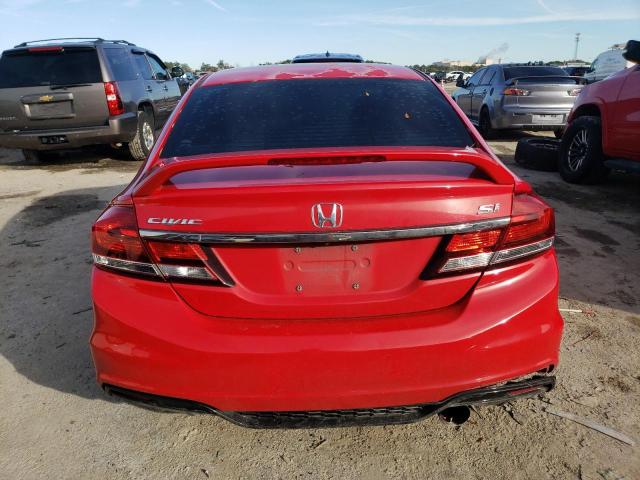 2HGFB6E57DH703335 - 2013 HONDA CIVIC SI RED photo 6